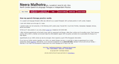 Desktop Screenshot of neeramalhotra.com